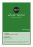 Food Franchise Business Plan - Page 1