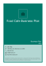 Food Cafe Business Plan Example - Page 1