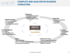 Comprehensive description of an idea / concept