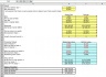 Merger Synergy Valuation Excel Model