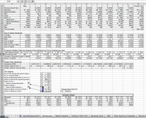 High Growth Firms Valuation Model
