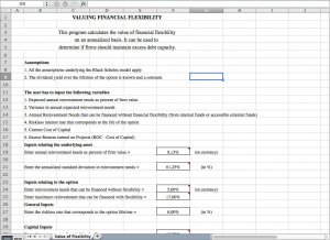 Estimating the Value of Financial Flexibility