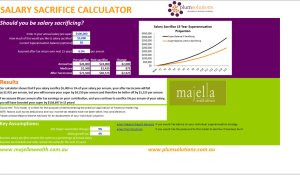 Salary Sacrifice Calculator - Australia