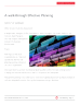 A walk-through Effective Planning - Page 1