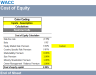 Weighted Average Cost of Capital (WACC) Excel Model