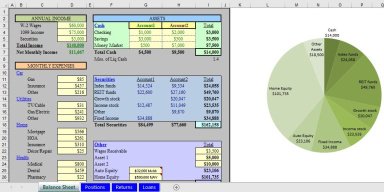 Personal Finances Tracker (DEMO)