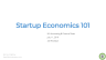 Startup Economics 101 - Page 1