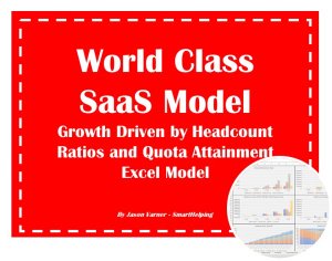 World Class SaaS Model - Growth Driven by Headcount Ratios and Quota Attainment