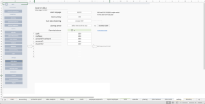 Accounting and company management tool in Excel