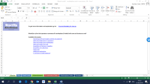 E-commerce and marketplace - mixed business model - Excel Template