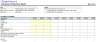 Simple 3-Statement Excel Model with Cases