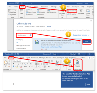 Excel-to-Word Document Automation Add-in Sample Workbook - Eloquens