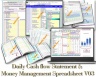 Daily Cash flow Statement & Money Management spreadsheet V03.1