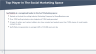 Investment Pitch Deck for Social Media Management company