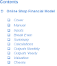 Online Shop Financial Model