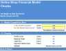 Online Shop Financial Model