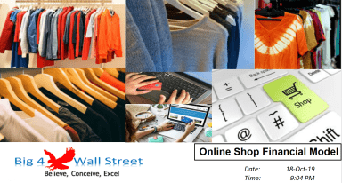 Online Shop Financial Model