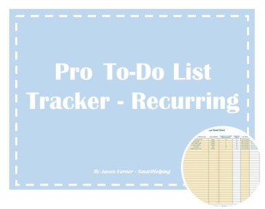 Pro To-Do List Tracker - Recurring