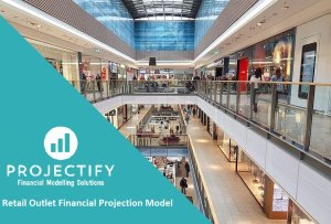 Retail Outlet Startup/Existing Business Financial Projection 3 Statement Excel Model