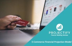 E-Commerce Startup/Existing Business Financial Projection 3 Statement Excel Model