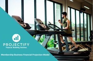 Membership-Based Business Financial Projection 3 Statement Excel Model