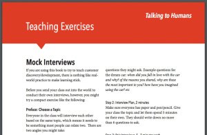 Customer Discovery/ Development Exercise