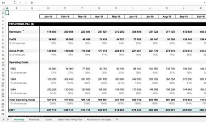 SaaS Financial Plan