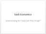 The Economics of SaaS - Gearing up a SaaS salesforce