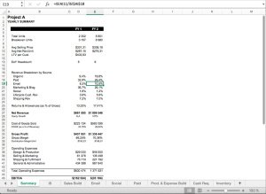 E-Commerce Financial Model for Startups