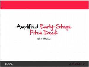 Early-Stage Startup Pitch Deck
