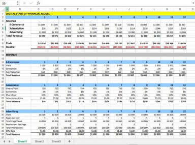 Startup Financial Model