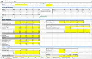 Financial Model for a Startup