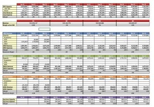 Professional Services Revenue Forecast Model