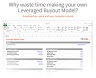 Leveraged Buyout LBO Model
