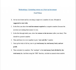 How to Calculate A Return On Investment (Excel Basics)