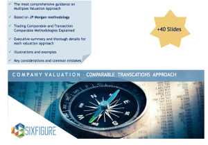 Valuation - Comparables Approach: Using Peer Companies and Transaction Multiples