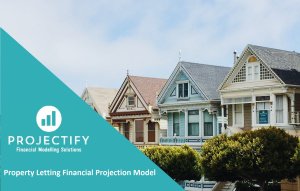 Property Letting Startup/Existing Business Financial Projection 3 Statement Excel Model
