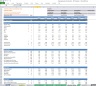 Discounted Cash Flow (DCF) Valuation Excel Model (Engineering and Construction)
