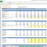 Discounted Cash Flow (DCF) Valuation Excel Model (Engineering and Construction)