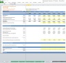 Discounted Cash Flow (DCF) Valuation Excel Model (Engineering and Construction)