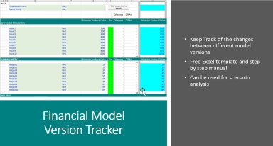 Financial Model Version Tracker