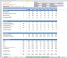 Discounted Cash Flow (DCF) Valuation Model with 3 Years Actual and 5 Years forecast- Airlines