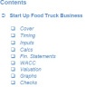 Start Up Food Truck Financial Model