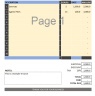 Freelancer / Contractor / Startup Excel Printable Invoice Template
