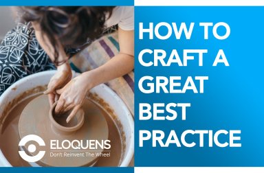 How to craft and write a great Best Practice for your Eloquens Channel