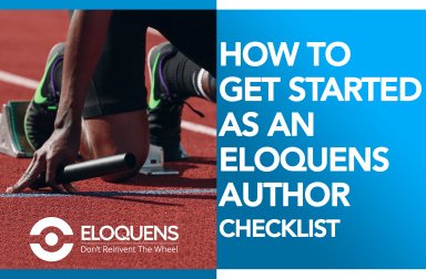 How to get started as an Eloquens author - a Checklist
