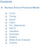 Start Up Nursery School Financial Model
