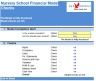 Start Up Nursery School Financial Model