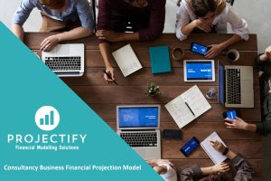 Consultancy Startup/Existing Business Financial Projection 3 Statement Excel Model