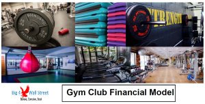 Start Up Gym / Fitness Financial Model